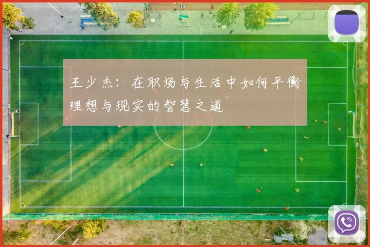 王少杰：在职场与生活中如何平衡理想与现实的智慧之道